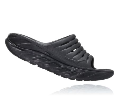 Hoka ORA Recovery Slide 2 Homem - Sapatos Ortopédicos Pretas / Pretas | PT-6gkkrEq